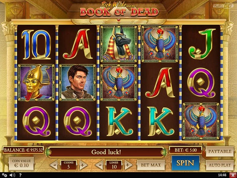 Book of Dead at Quatro Casino
